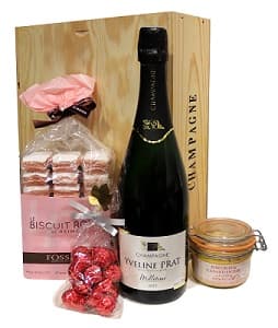 Coffret champagne gastronomique pour les gourmands 