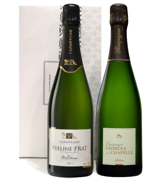 Coffret bouteille champagne - Cadeau champagne luxe