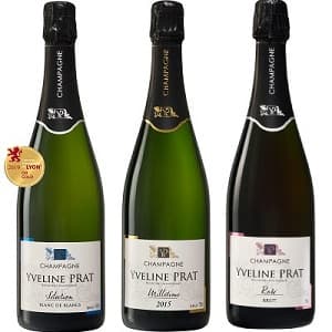 3 bouteilles de champagne de producteur pour réaliser tout un repas au champagne