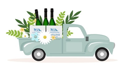 Livraison de Champagne pas cher en direct du producteur