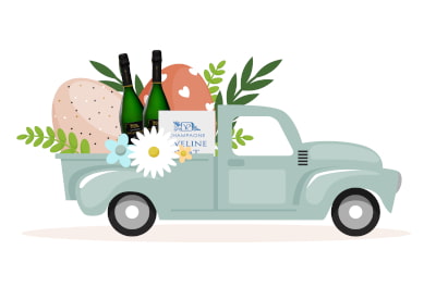 Livraison champagne de producteur prix et délai