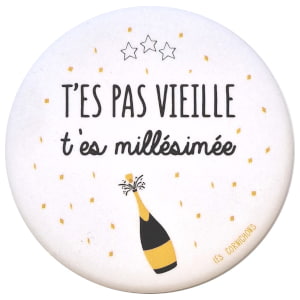 Cadeau pour une fan de champagne pour un anniversaire