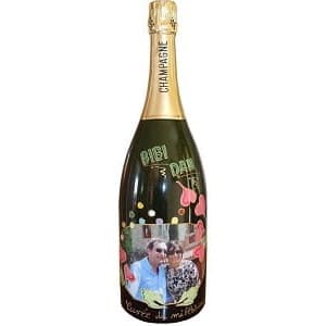 Etiquette Bouteille Champagne Personnalisée