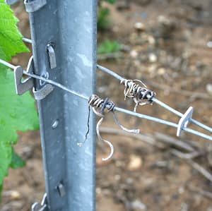 agrafe et fil releveur