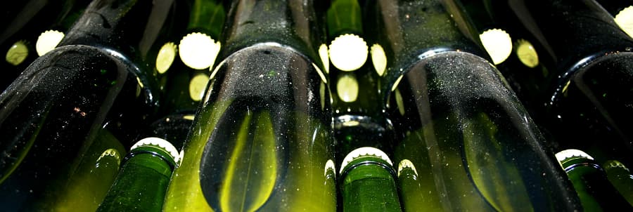 Le vieillissement des bouteilles de champagne